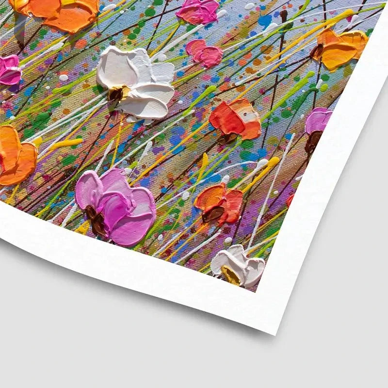 Floral Extravaganza Art Print Floral Extravaganza Art Print wall art product Olga Tkachyk