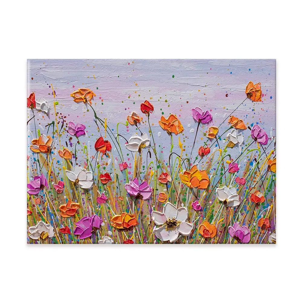 Floral Extravaganza Canvas Print Floral Extravaganza Canvas Print wall art product Olga Tkachyk
