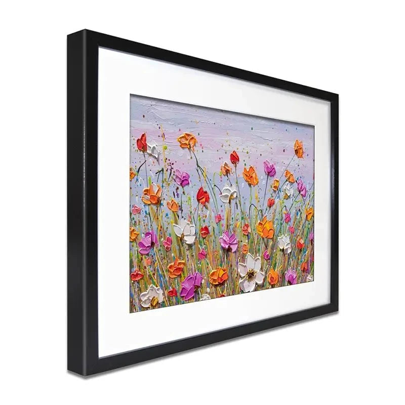 Floral Extravaganza Framed Art Print Floral Extravaganza Framed Art Print wall art product Olga Tkachyk