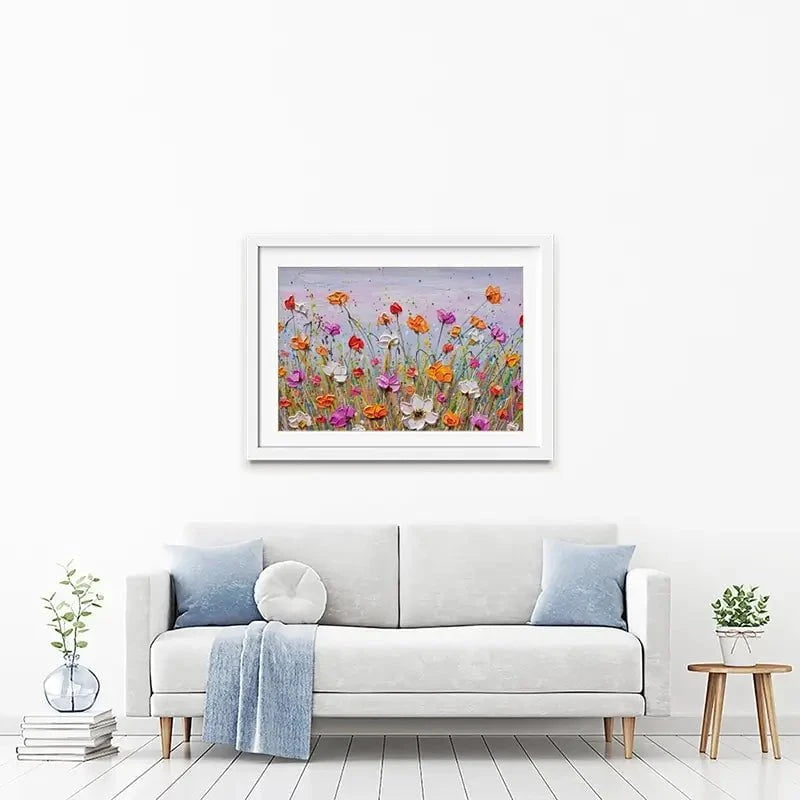 Floral Extravaganza Framed Art Print Floral Extravaganza Framed Art Print wall art product Olga Tkachyk