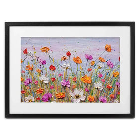 Floral Extravaganza Framed Art Print Floral Extravaganza Framed Art Print wall art product Olga Tkachyk