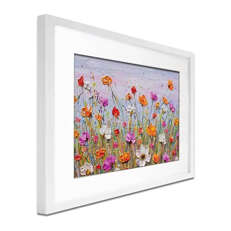 Floral Extravaganza Framed Art Print Floral Extravaganza Framed Art Print wall art product Olga Tkachyk