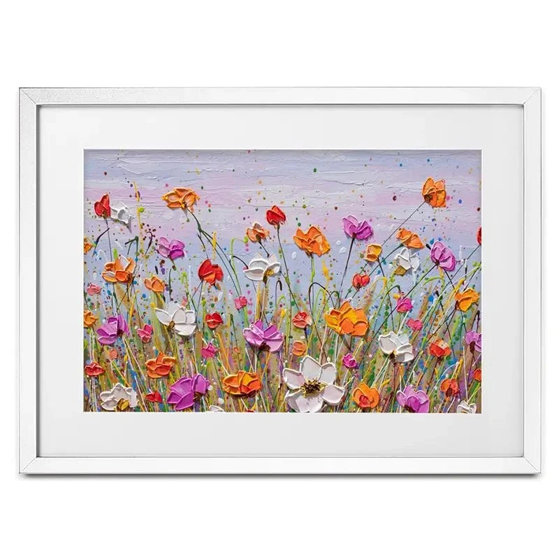 Floral Extravaganza Framed Art Print Floral Extravaganza Framed Art Print wall art product Olga Tkachyk