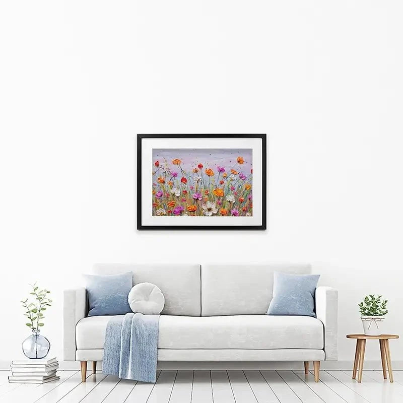 Floral Extravaganza Framed Art Print Floral Extravaganza Framed Art Print wall art product Olga Tkachyk
