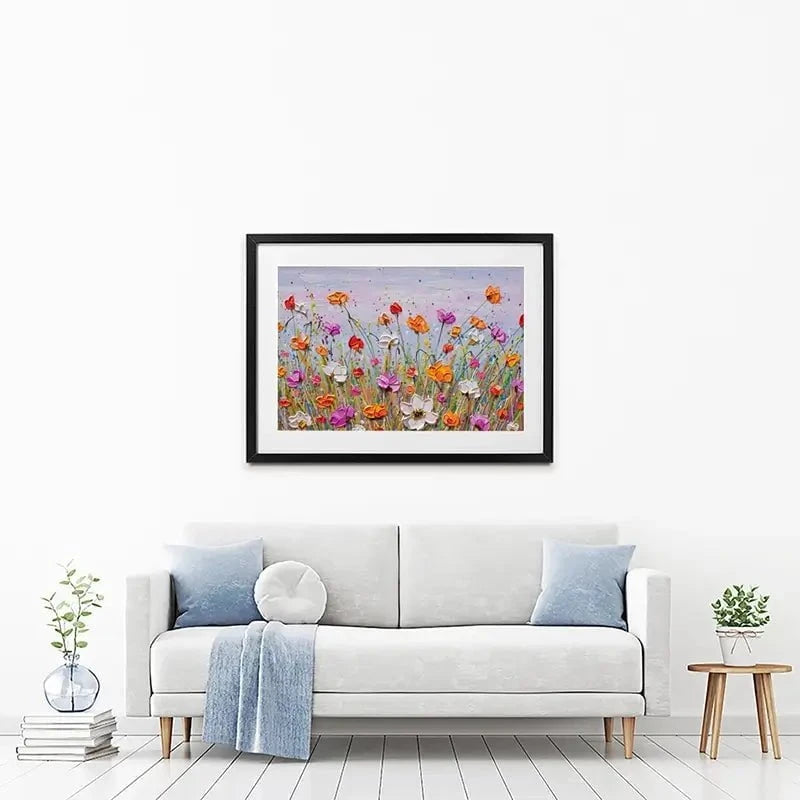 Floral Extravaganza Framed Art Print Floral Extravaganza Framed Art Print wall art product Olga Tkachyk