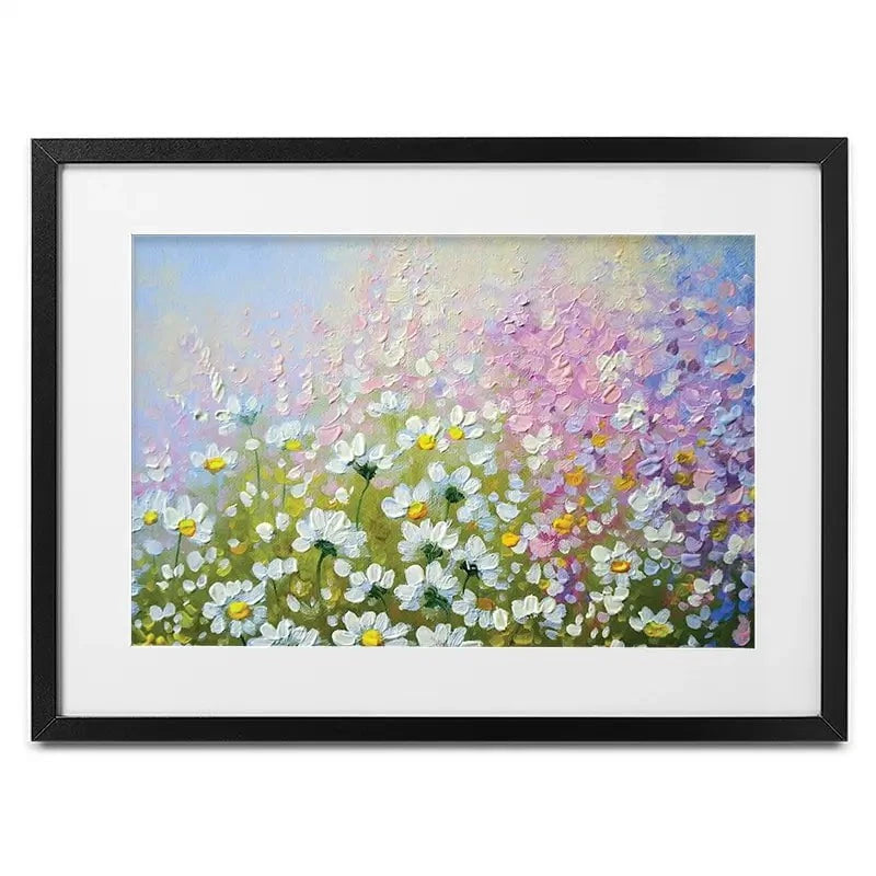 Floral Filled Framed Art Print Floral Filled Framed Art Print wall art product Yarikart / Shutterstock