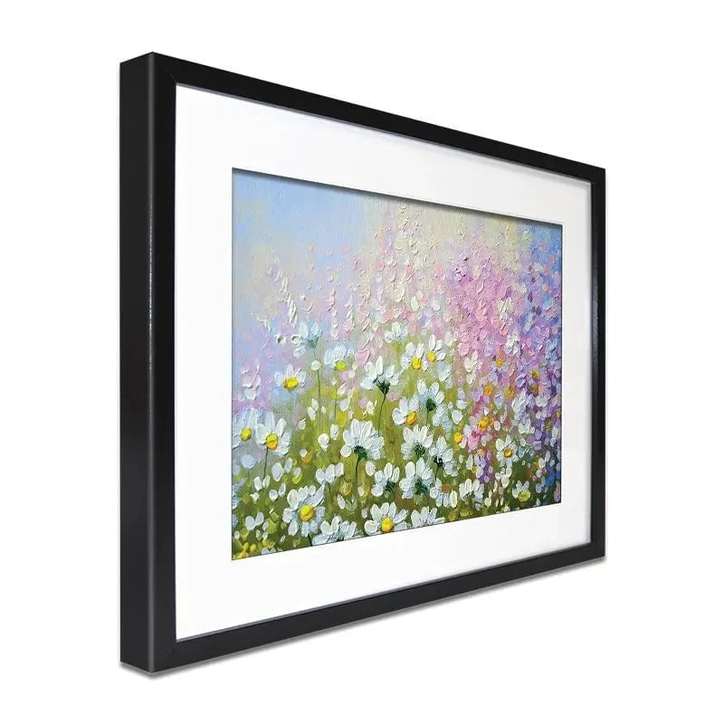 Floral Filled Framed Art Print Floral Filled Framed Art Print wall art product Yarikart / Shutterstock