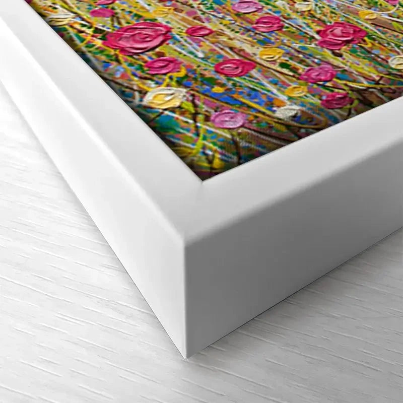 Floral Fluidity Canvas Print Floral Fluidity Canvas Print wall art product Olga Tkachyk