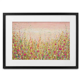 Floral Fluidity Framed Art Print Floral Fluidity Framed Art Print wall art product Olga Tkachyk