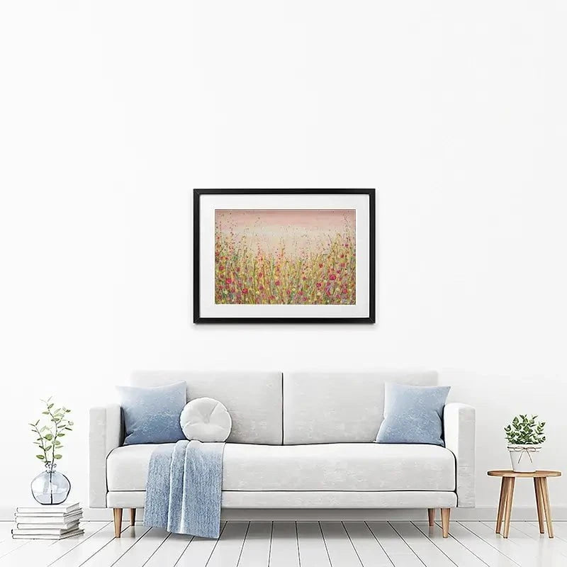 Floral Fluidity Framed Art Print Floral Fluidity Framed Art Print wall art product Olga Tkachyk