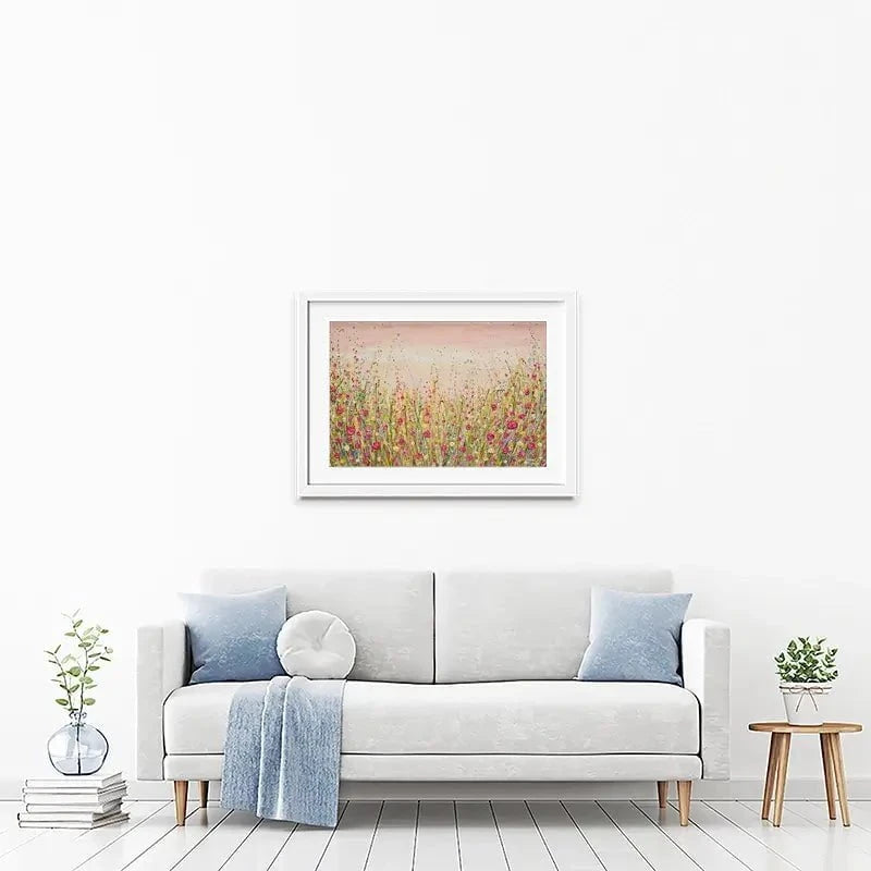 Floral Fluidity Framed Art Print Floral Fluidity Framed Art Print wall art product Olga Tkachyk