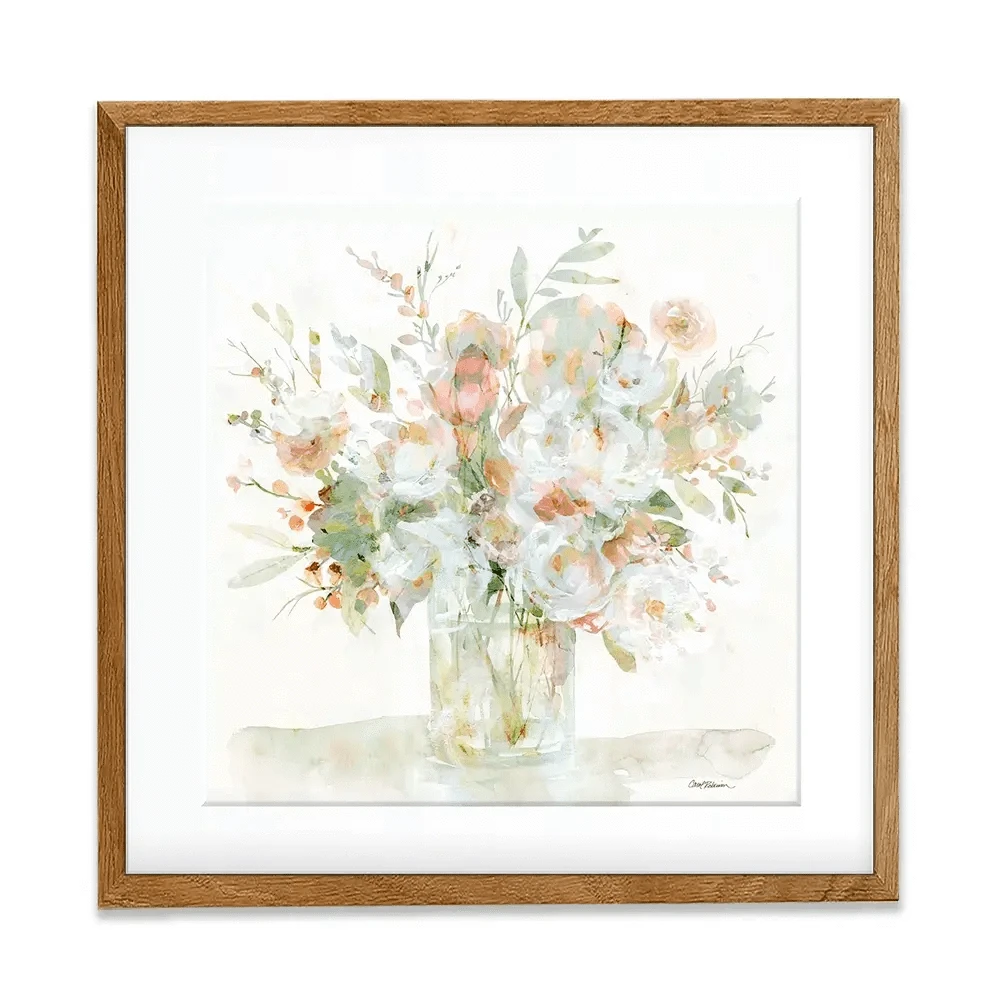Floral Fragrance Square Framed Art Print Floral Fragrance Square Framed Art Print wall art product Carol Robinson