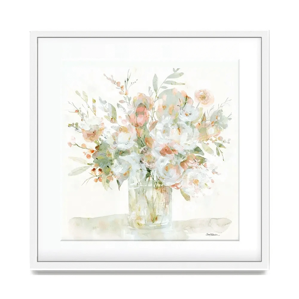 Floral Fragrance Square Framed Art Print Floral Fragrance Square Framed Art Print wall art product Carol Robinson
