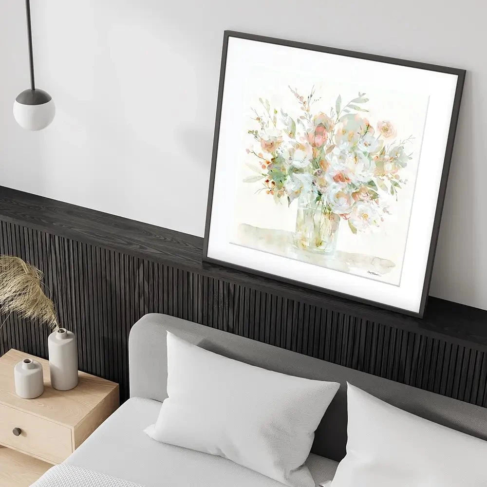 Floral Fragrance Square Framed Art Print Floral Fragrance Square Framed Art Print wall art product Carol Robinson