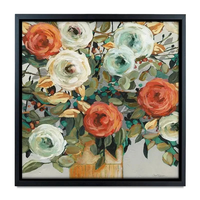 Floral Warmth Canvas Print Floral Warmth Canvas Print wall art product Carol Robinson