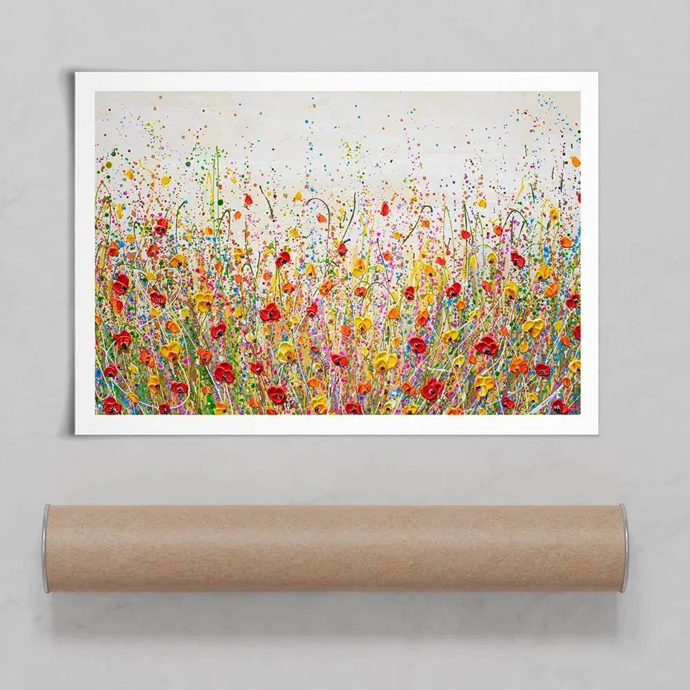 Flourish Of Summer Art Print Flourish Of Summer Art Print wall art product Olga Tkachyk