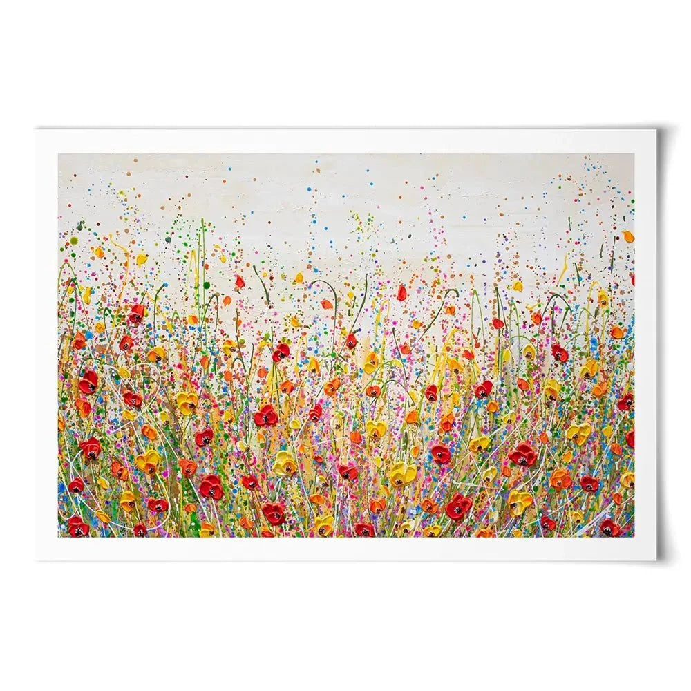 Flourish Of Summer Art Print Flourish Of Summer Art Print wall art product Olga Tkachyk