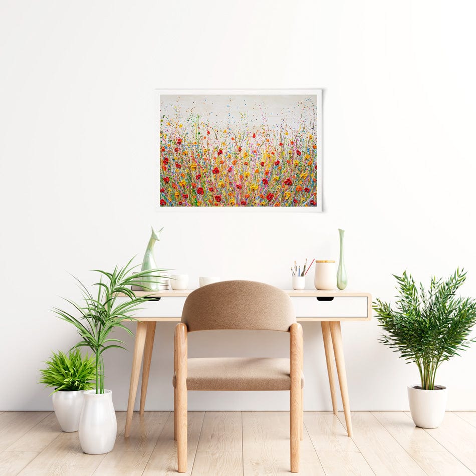 Flourish Of Summer Art Print wall art product Olga Tkachyk