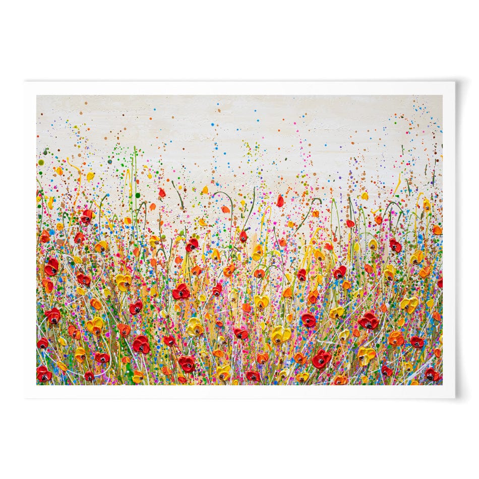 Flourish Of Summer Art Print wall art product Olga Tkachyk