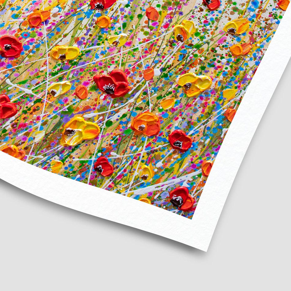 Flourish Of Summer Art Print wall art product Olga Tkachyk