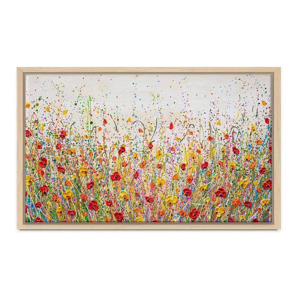 Flourish Of Summer Canvas Print Flourish Of Summer Canvas Print wall art product Olga Tkachyk