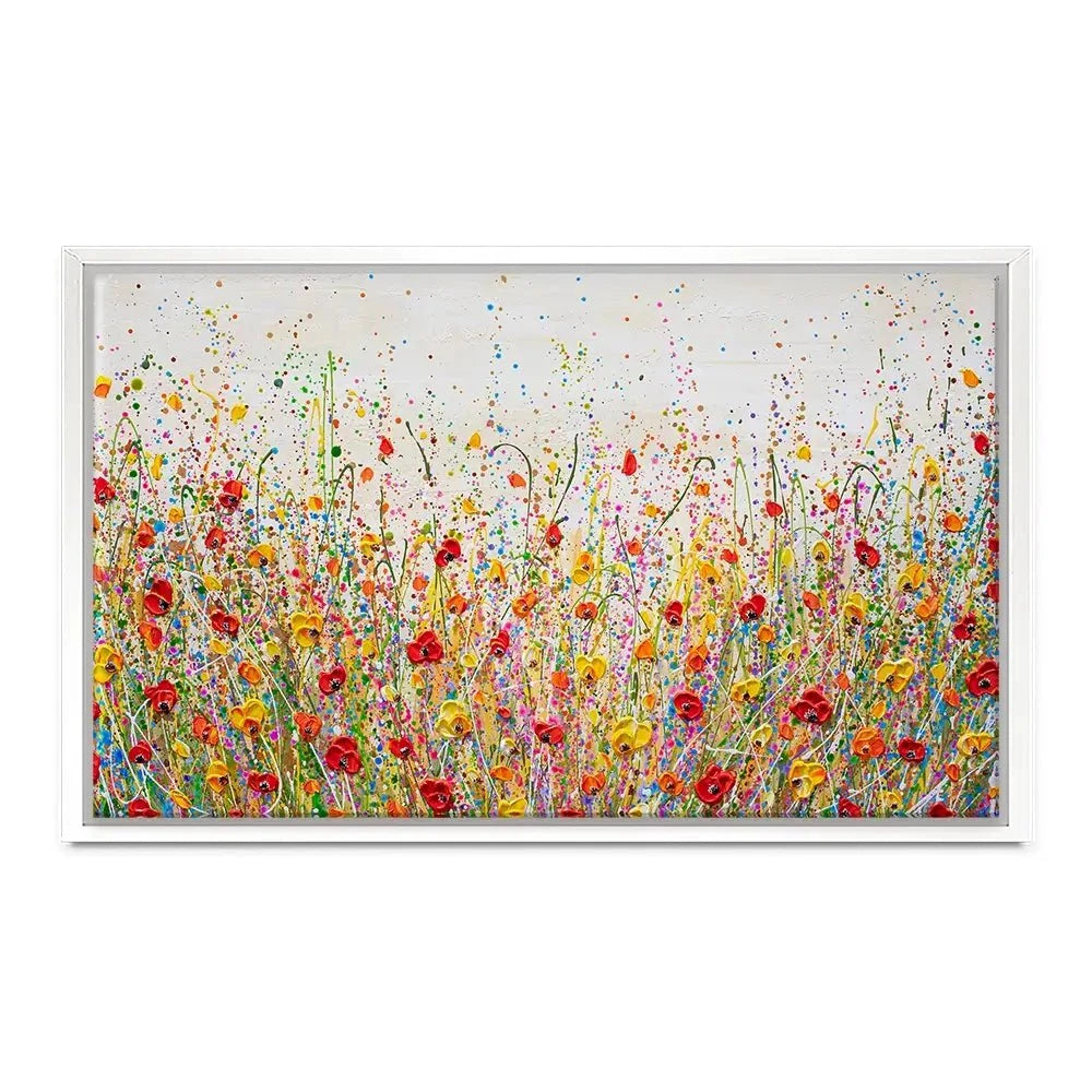 Flourish Of Summer Canvas Print Flourish Of Summer Canvas Print wall art product Olga Tkachyk