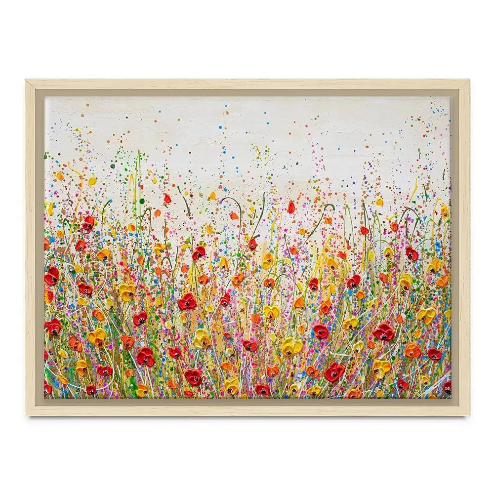 Flourish Of Summer Canvas Print Flourish Of Summer Canvas Print wall art product Olga Tkachyk