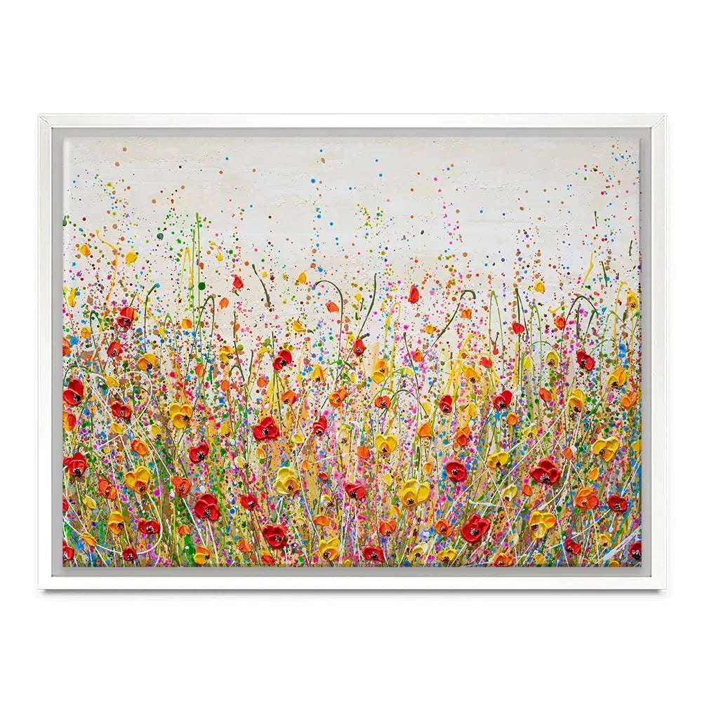 Flourish Of Summer Canvas Print Flourish Of Summer Canvas Print wall art product Olga Tkachyk