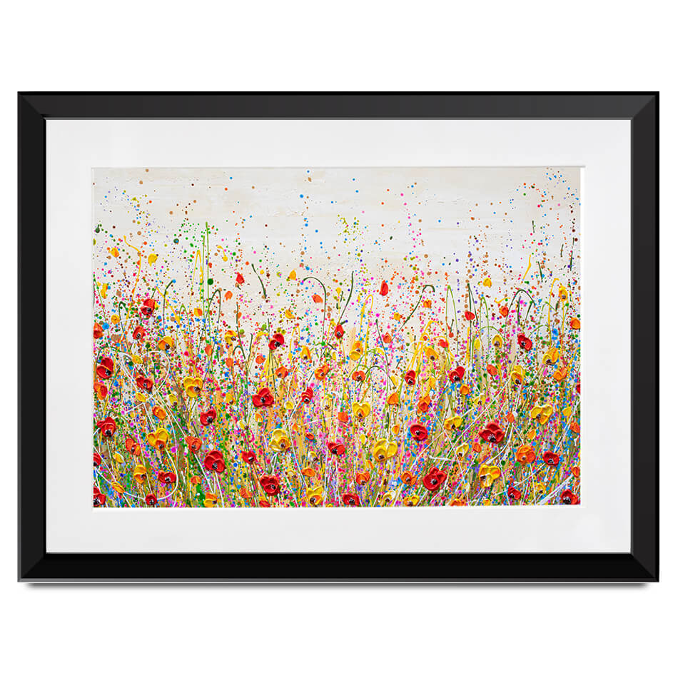 Flourish Of Summer Framed Art Print Flourish Of Summer Framed Art Print wall art product Olga Tkachyk