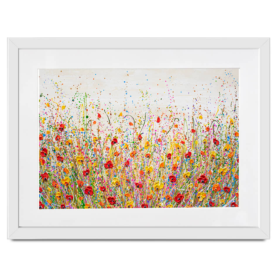Flourish Of Summer Framed Art Print Flourish Of Summer Framed Art Print wall art product Olga Tkachyk
