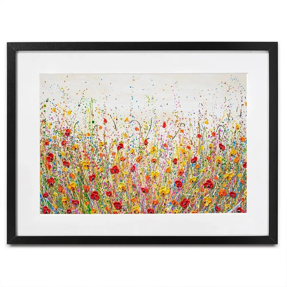 Flourish Of Summer Framed Art Print Flourish Of Summer Framed Art Print wall art product Olga Tkachyk