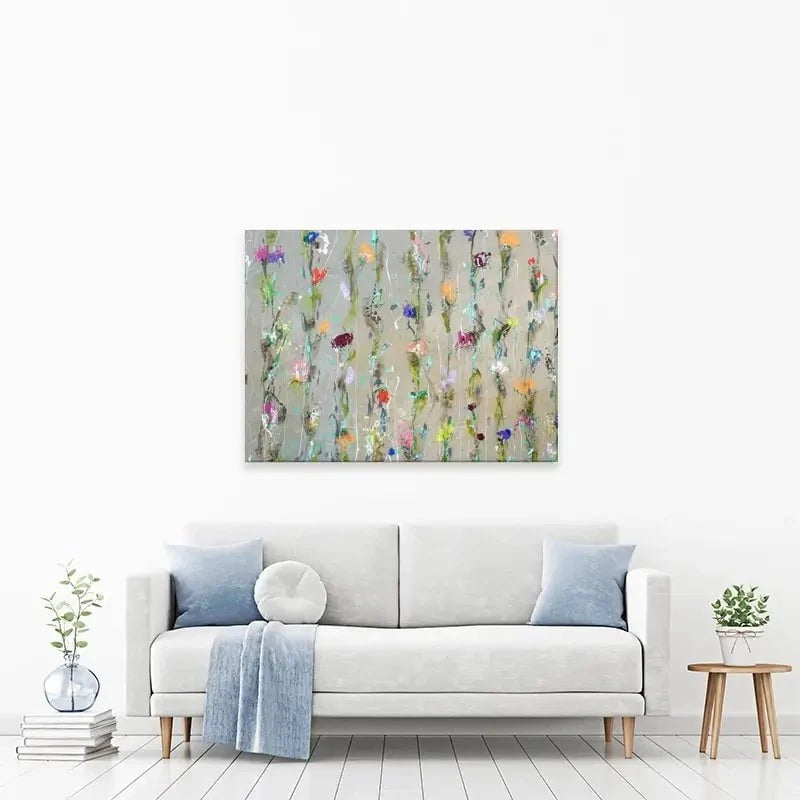 Flower Chain Canvas Print Flower Chain Canvas Print wall art product Studio Paint-Ing