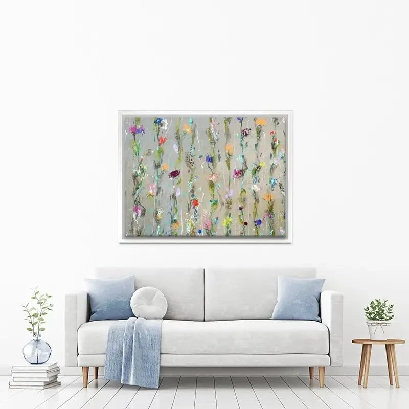 Flower Chain Canvas Print Flower Chain Canvas Print wall art product Studio Paint-Ing