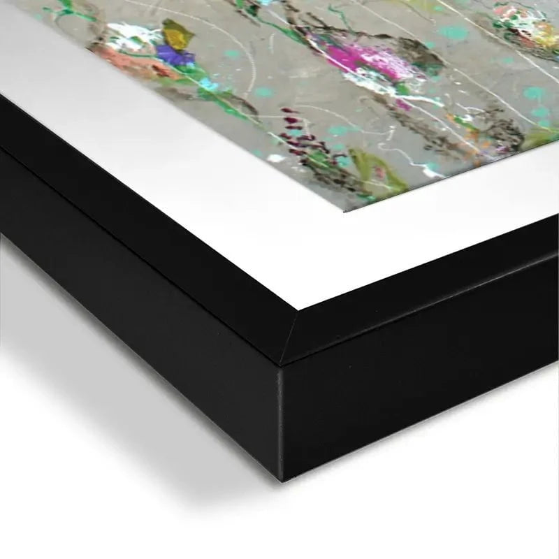 Flower Chain Framed Art Print Flower Chain Framed Art Print wall art product Studio Paint-Ing