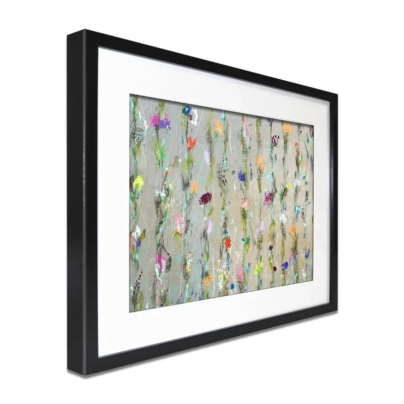 Flower Chain Framed Art Print Flower Chain Framed Art Print wall art product Studio Paint-Ing
