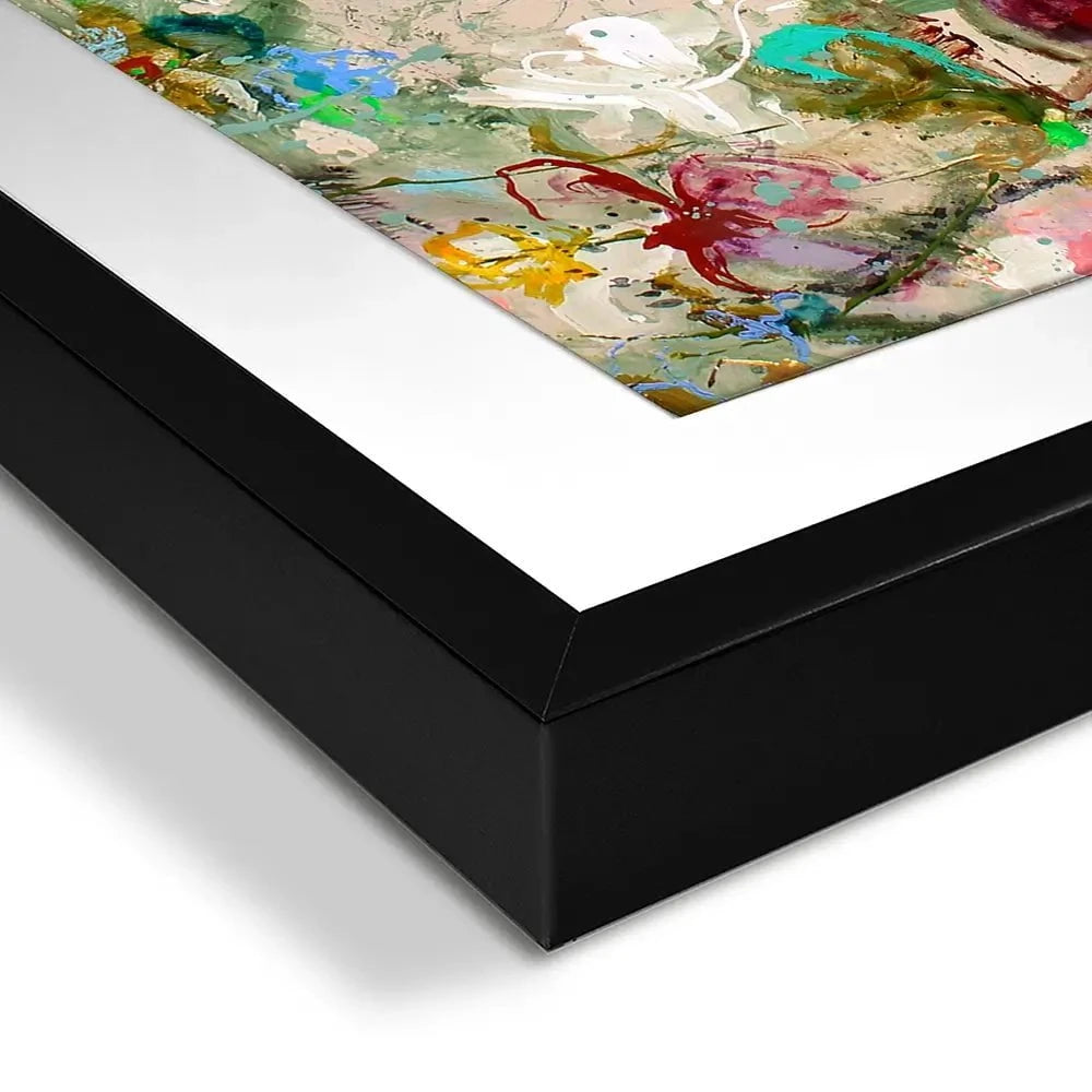Flower Feeling Framed Art Print Flower Feeling Framed Art Print wall art product Studio Paint-Ing