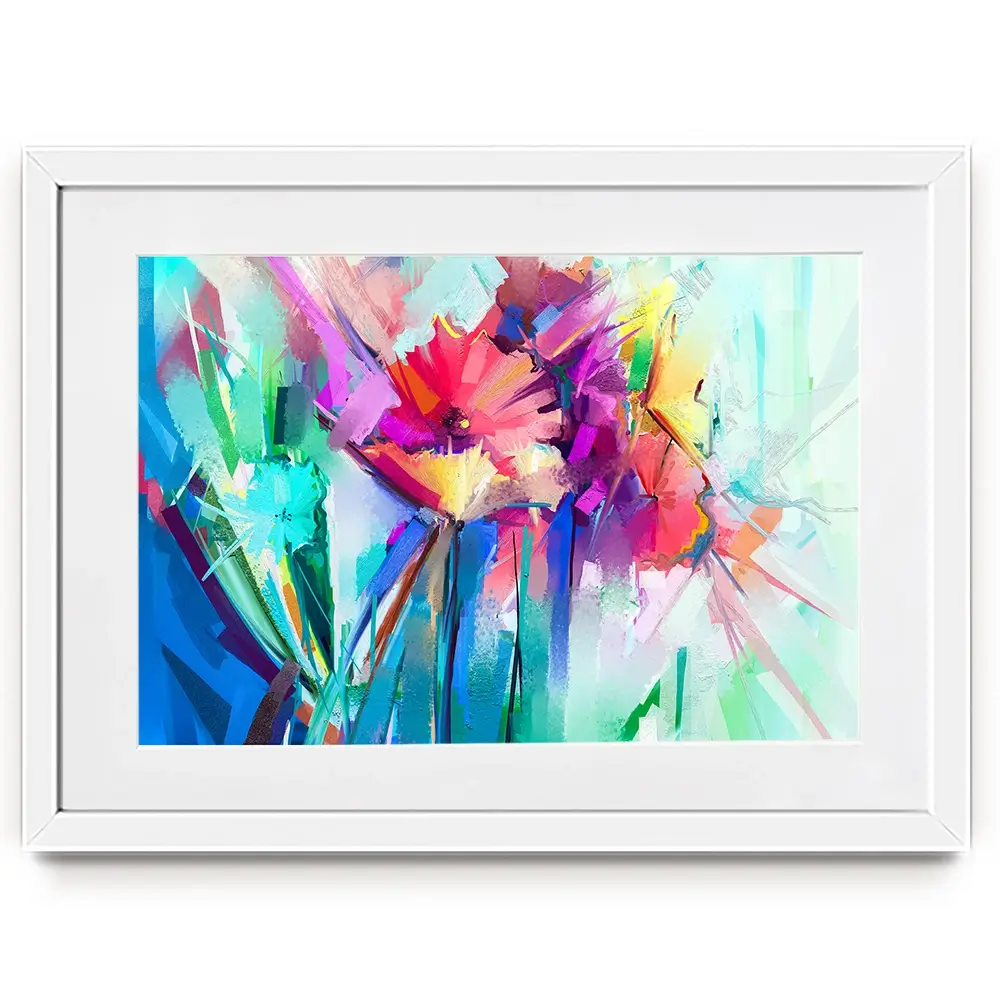 Flower Power Framed Art Print Flower Power Framed Art Print wall art product pluie_r / Shutterstock