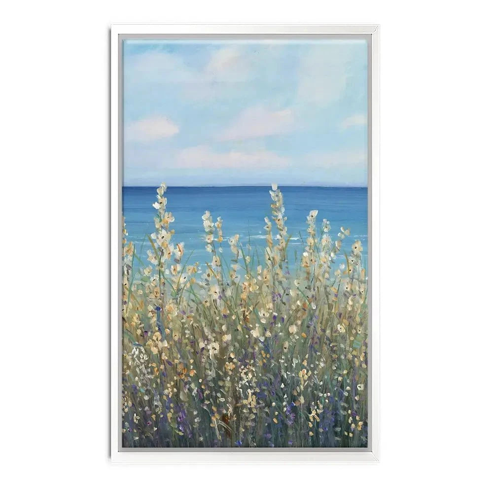 Flowers At The Coast Canvas Print Flowers At The Coast Canvas Print wall art product Tim O'Toole