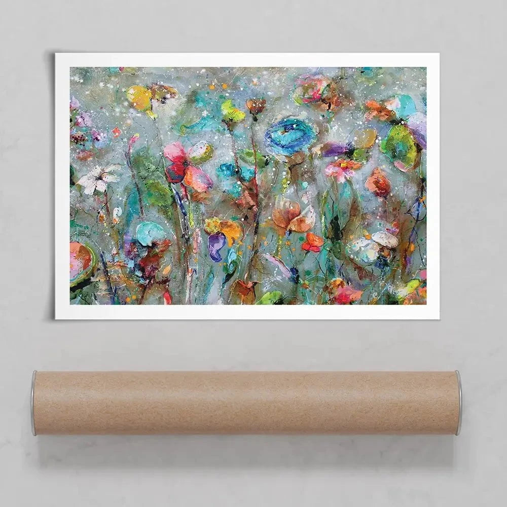 Flowers By Dawn Art Print Flowers By Dawn Art Print wall art product Studio Paint-Ing