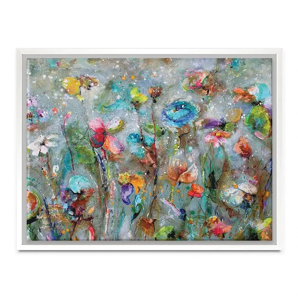 Flowers By Dawn Canvas Print Flowers By Dawn Canvas Print wall art product Studio Paint-Ing