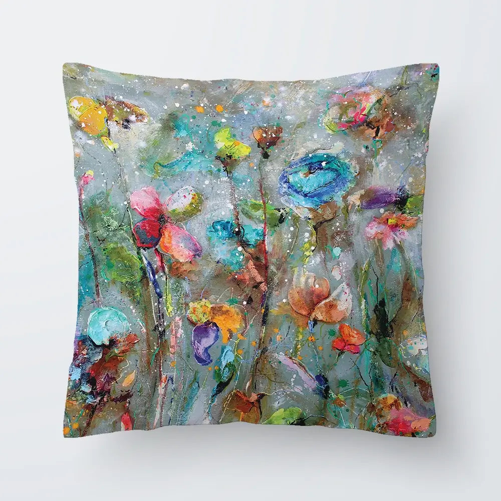 Flowers By Dawn Cushion Flowers By Dawn Cushion wall art product Studio Paint-Ing