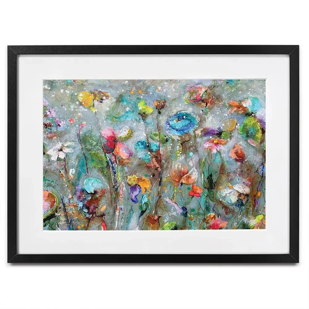 Flowers By Dawn Framed Art Print Flowers By Dawn Framed Art Print wall art product Studio Paint-Ing