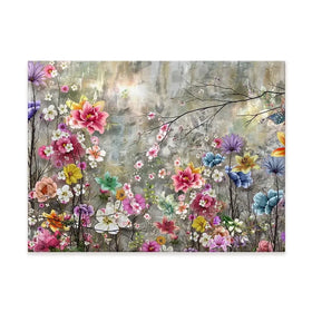 Flowers Everywhere Canvas Print Flowers Everywhere Canvas Print wall art product Pawaris Pattano09 / Shutterstock