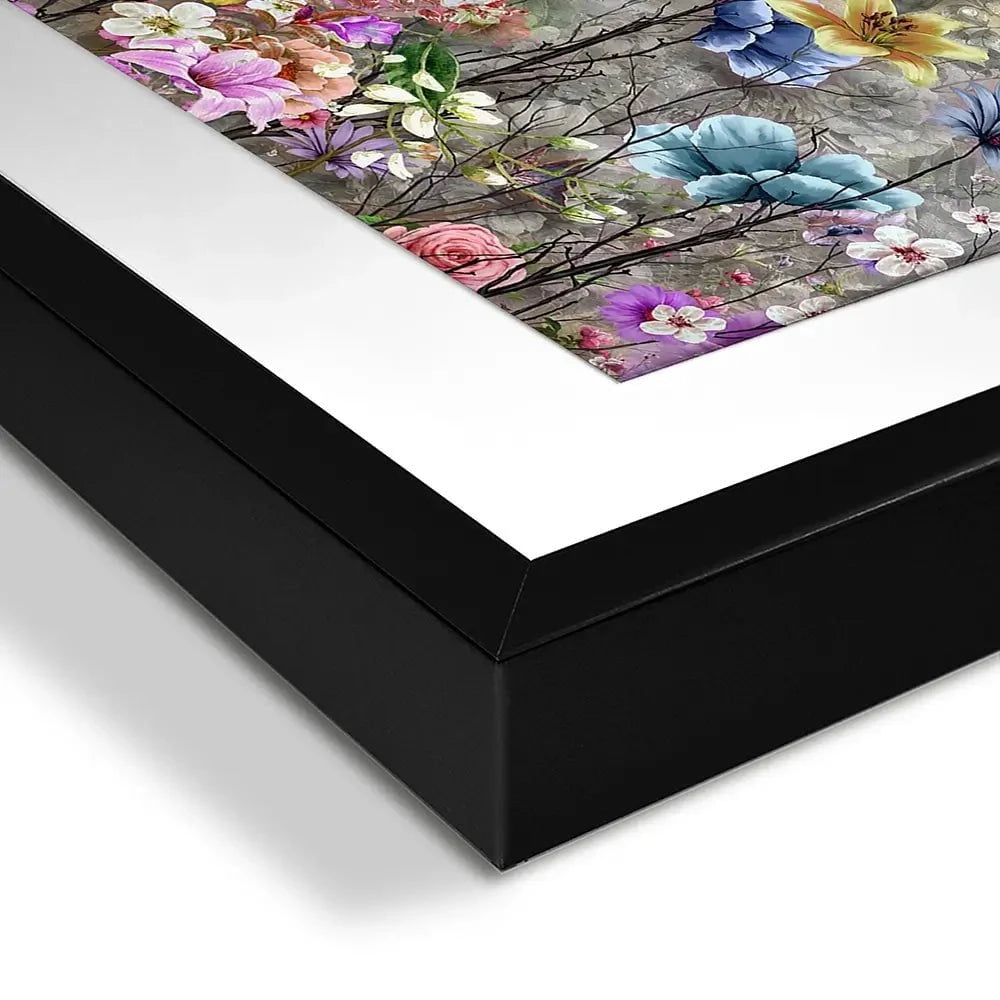 Flowers Everywhere Framed Art Print Flowers Everywhere Framed Art Print wall art product Pawaris Pattano09 / Shutterstock