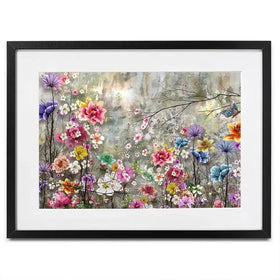 Flowers Everywhere Framed Art Print Flowers Everywhere Framed Art Print wall art product Pawaris Pattano09 / Shutterstock