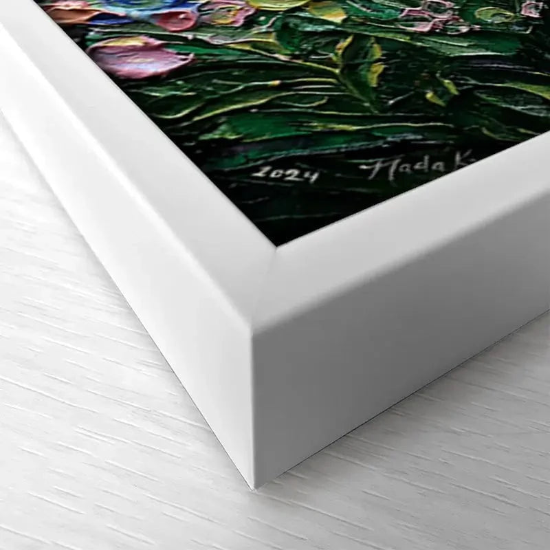 Flowers Of The Rainbow Canvas Print Flowers Of The Rainbow Canvas Print wall art product Nada Khatib