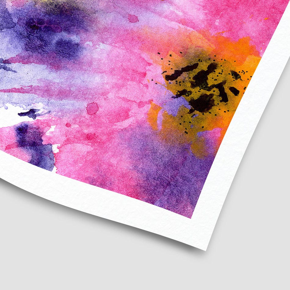 Flowers Painted In Watercolour Art Print wall art product Katerina Izotova Art Lab / Shutterstock