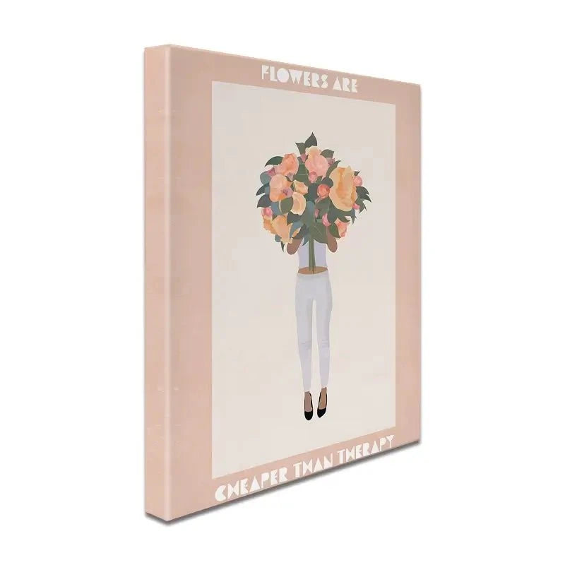 Flowers Pick Me Up Canvas Print Flowers Pick Me Up Canvas Print wall art product Sarah Manovski