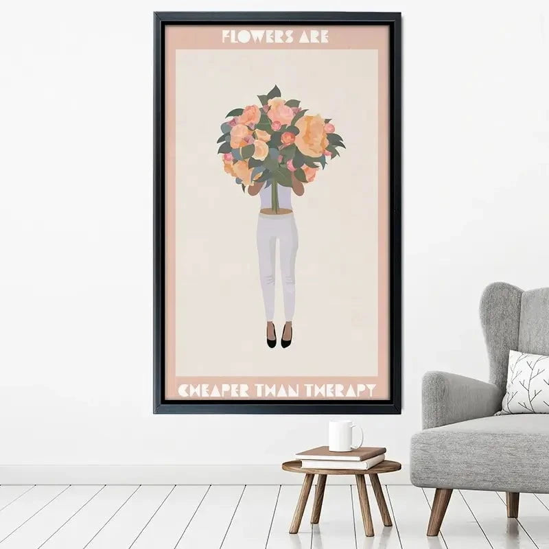 Flowers Pick Me Up Canvas Print Flowers Pick Me Up Canvas Print wall art product Sarah Manovski