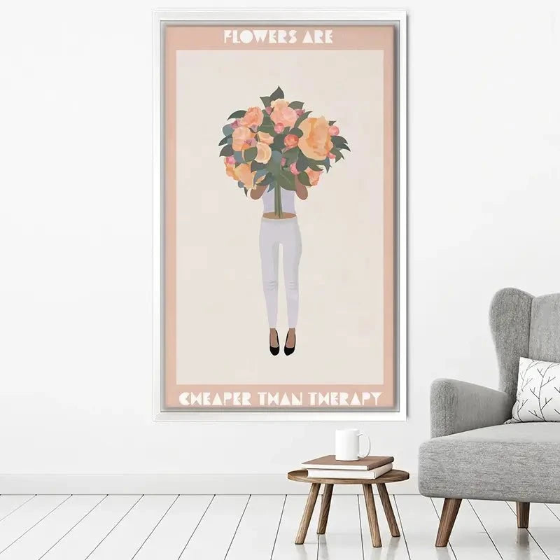 Flowers Pick Me Up Canvas Print Flowers Pick Me Up Canvas Print wall art product Sarah Manovski